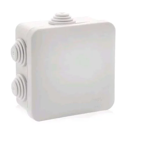 Коробка распределительная ОП 70х70х40мм 7 вводов IP55 бел. Ruvinil 67030Б