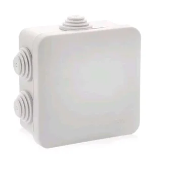 Коробка распределительная ОП 70х70х40мм 7 вводов IP55 бел. Ruvinil 67030Б