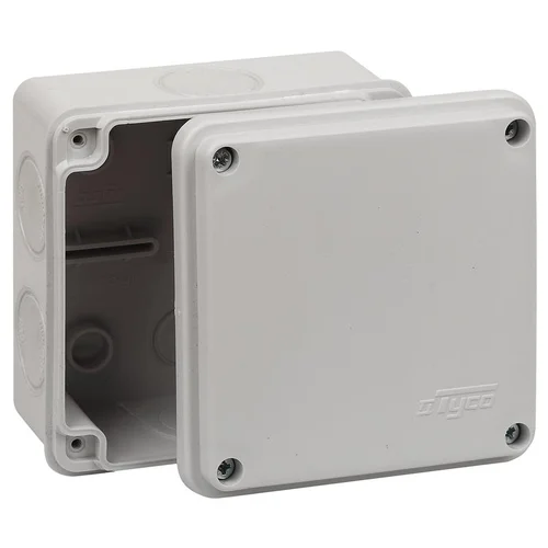 Коробка распределительная ОП 100х100х50мм двухкомпонентная 7 вводов IP65 сер. Ruvinil 67250