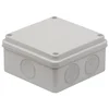 Коробка распределительная ОП 100х100х50мм двухкомпонентная 7 вводов IP65 сер. Ruvinil 67250
