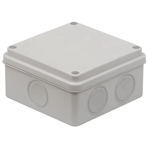 Коробка распределительная ОП 100х100х50мм двухкомпонентная 7 вводов IP65 сер. Ruvinil 67250