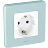Розетка 1-м СП Inspiria 16А IP20 250В 2P+E защ. шторки немецк. стандарт механизм бел. Leg 673730