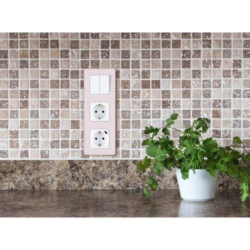 Розетка 1-м СП Inspiria 16А IP20 250В 2P+E защ. шторки немецк. стандарт механизм бел. Leg 673730