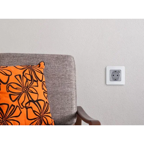 Розетка 1-м СП Inspiria 16А IP20 250В 2P+E немецк. стандарт с заряд. устройством USB тип C 1.5А 5В м