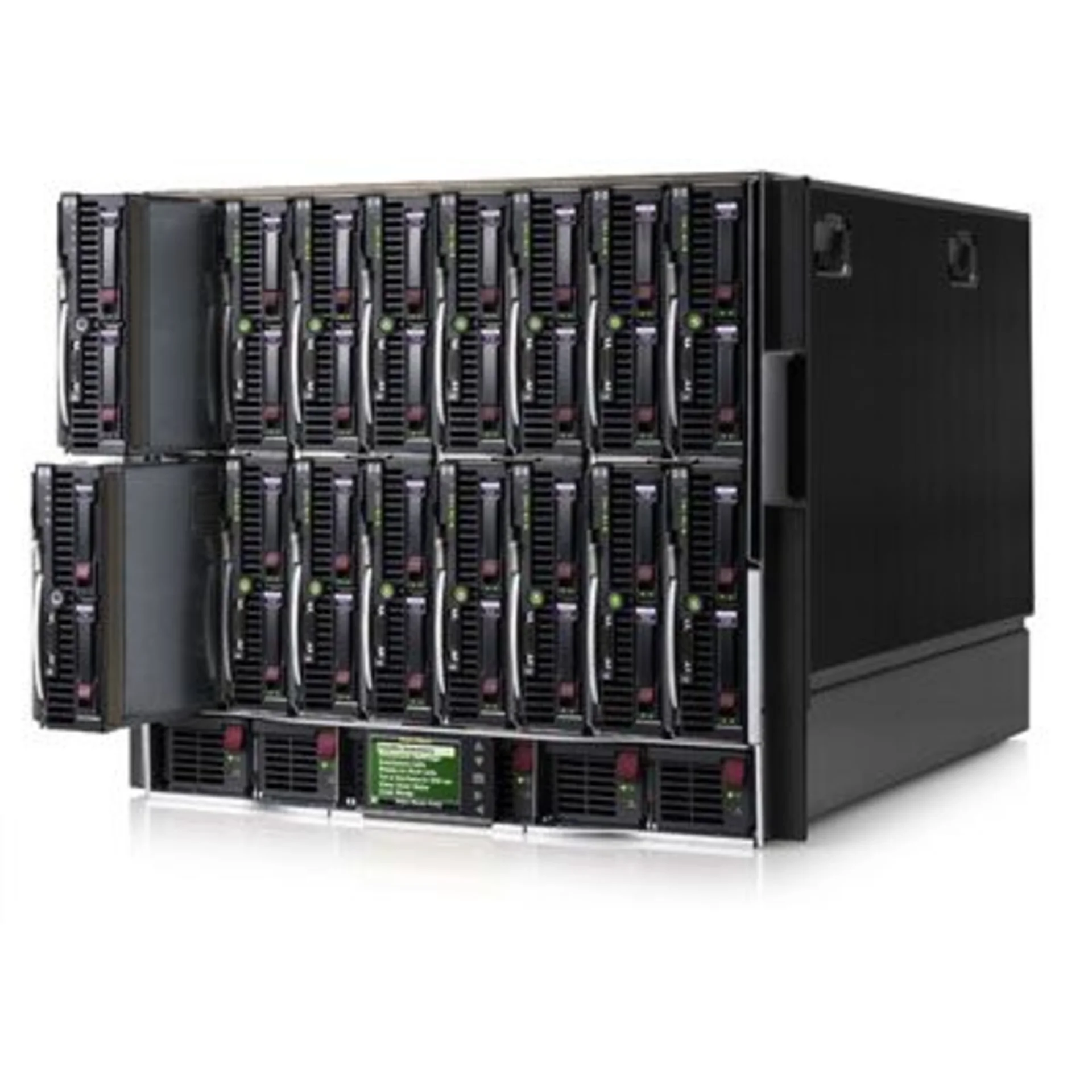 Шасси HP для блейд-системы c7000 G3, скомплектованное (6x PS, 2x Admin, 10x Fan, 1x Single Phase AC Input, 1x RailKit)