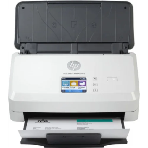 Сканер протяжный HP ScanJet Pro N4000 snw1 (6FW08A) A4 белый/черный