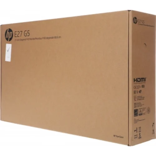 Монитор HP 27" E27 G5 черный IPS LED 16:9 HDMI матовая HAS Piv 300cd 178гр/178гр 1920x1080 75Hz DP F