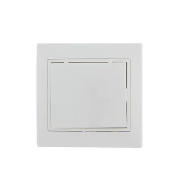 Розетка 1-м СП Mira 16А IP20 с заземл. с защ. крышкой с бел. вставкой керамика бел. LEZARD 701-0202-