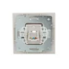 Розетка компьютерная 1-м СП Mira RJ45 16А IP20 со вставкой жемчуж./бел. перламутр. LEZARD 701-3030-1