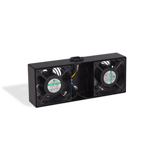 Вентиляторная панель LANsens для настенных шкафов, 2 вентилятора х 12см