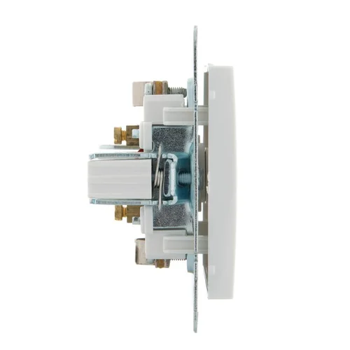 Розетка телевизионная проходная TV СП Rain 16А IP20 механизм бел. LEZARD 703-0288-129