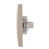 Розетка компьютерная СП Rain RJ45 крем. LEZARD 703-0303-139