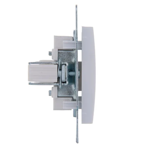 Розетка компьютерная 1-м СП Karina RJ45 механизм бел. LEZARD 707-0288-139