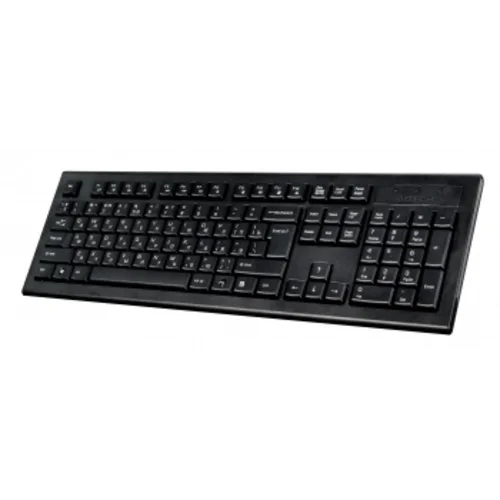 Клавиатура + мышь A4Tech 7100N клав:черный мышь:черный USB беспроводная