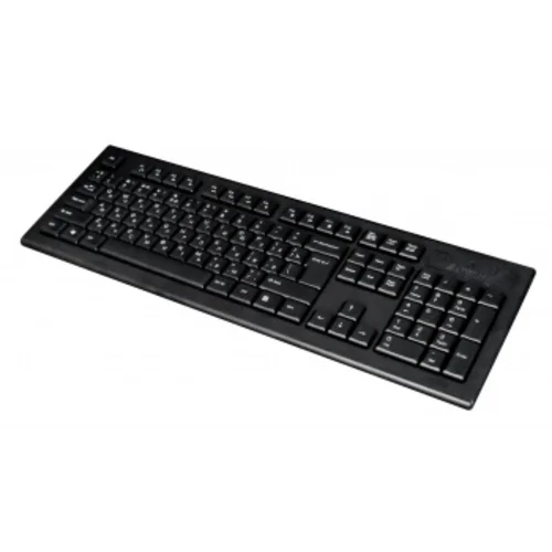 Клавиатура + мышь A4Tech 7100N клав:черный мышь:черный USB беспроводная