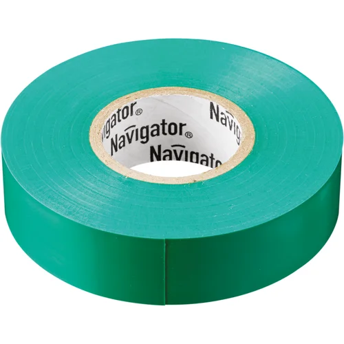 Изолента ПВХ 15мм (рул.20м) зел. NIT-B15-20/G Navigator 71106