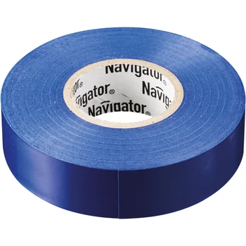 Изолента ПВХ 15мм (рул.20м) син. NIT-B15-20/B Navigator 71107