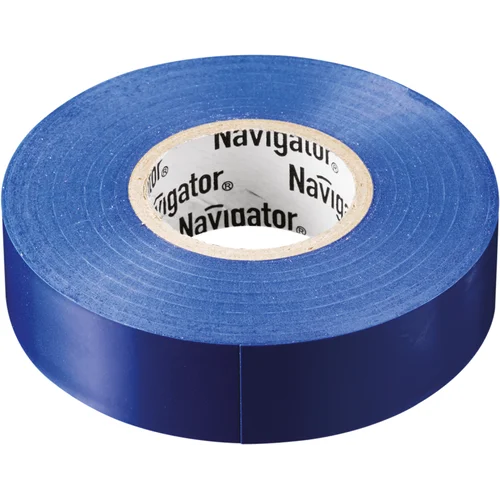 Изолента ПВХ 15мм (рул.20м) син. NIT-B15-20/B Navigator 71107