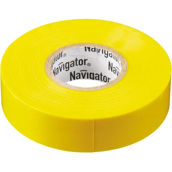 Изолента ПВХ 19мм (рул.20м) желт. NIT-A19-20/Y Navigator 71112