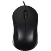 Мышь Оклик 115S черный оптическая (1200dpi) USB для ноутбука (3but)