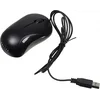 Мышь Оклик 115S черный оптическая (1200dpi) USB для ноутбука (3but)