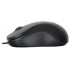 Мышь Оклик 115S черный оптическая (1200dpi) USB для ноутбука (3but)