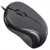 Мышь Оклик 115S черный оптическая (1200dpi) USB для ноутбука (3but)