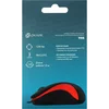 Мышь Оклик 115S черный/красный оптическая (1200dpi) USB для ноутбука (3but)