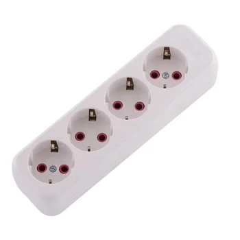 Колодка удлинителя 4-м с заземл. Lila LEZARD 720-0400-401