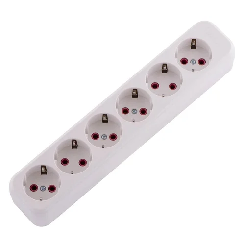 Колодка удлинителя 6-м с заземл. Lila LEZARD 720-0600-601