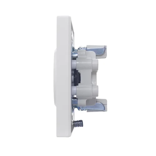 Розетка 2-м СП VESNA без заземл. ПБТ бел. LEZARD 742-0200-128B