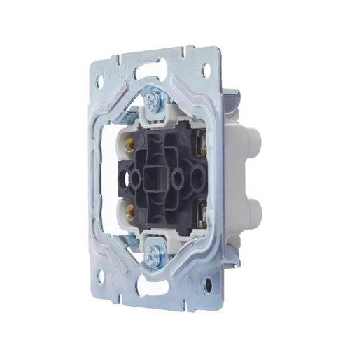 Розетка 2-м СП VESNA без заземл. ПБТ бел. LEZARD 742-0200-128B