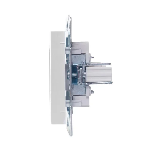 Розетка компьютерная 1-м СП Vesna механизм бел. LEZARD 742-0288-139