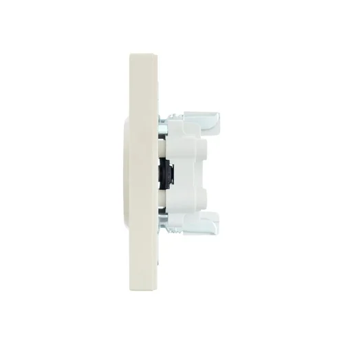 Розетка 2-м СП VESNA без заземл. ПБТ кремов. LEZARD 742-0300-128B