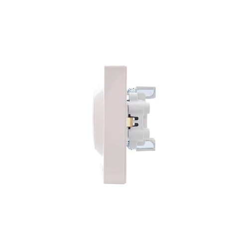 Розетка 2-м СП VESNA с заземл. со шторками ПБТ кремов. LEZARD 742-0300-178B