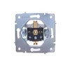 Розетка 1-м СП Vesna с заземл. ПБТ механизм крем. LEZARD 742-0388-122B