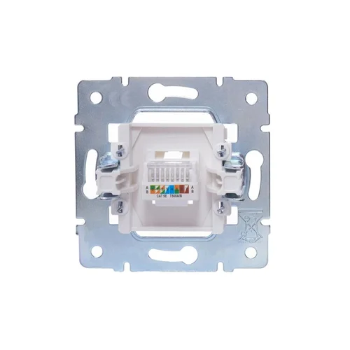 Розетка компьютерная 1-м СП Vesna механизм крем. LEZARD 742-0388-139