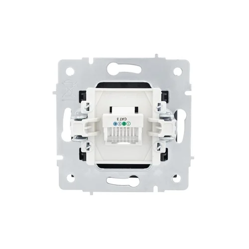 Розетка телефонная СП Vesna евро стандарт механизм черн. бархат LEZARD 742-4288-137