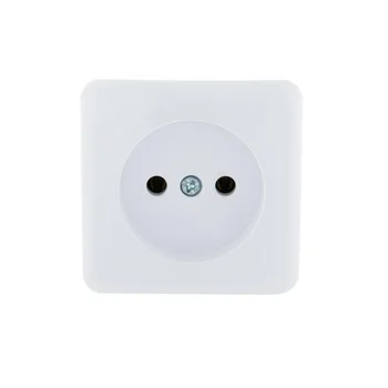 Розетка 1-м ОП Viola 16А IP20 без заземл. бел. LEZARD 751-0200-121