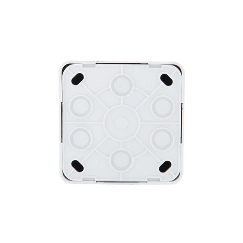 Розетка 1-м ОП Viola 16А IP20 без заземл. бел. LEZARD 751-0200-121