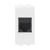 Розетка компьютерная 1-м СП 1мод. Brava RJ45 кат.5E AMP бел. DKC 76646B