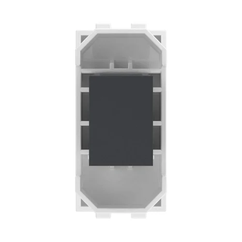 Розетка компьютерная 1-м СП 1мод. Brava RJ45 кат.5E AMP бел. DKC 76646B