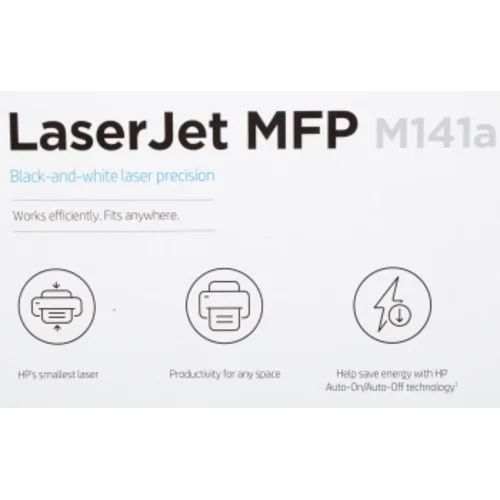 МФУ лазерный HP LaserJet M141a (7MD73A) A4 белый