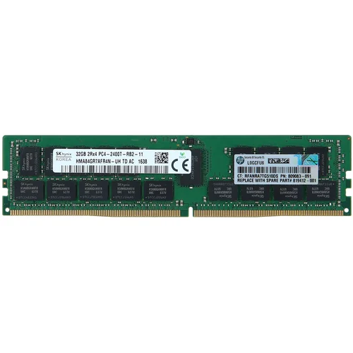 Память HP 32GB Dual Rank x4 PC4-2400T-R (DDR4-2400)