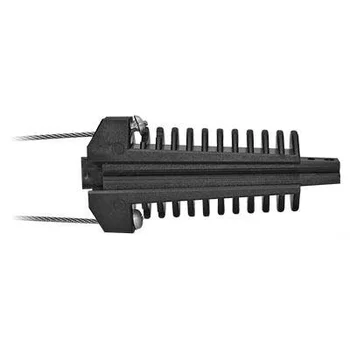 Зажим анкерный клиновой Alpha Mile 806-01-35 (малый, пластиковый)