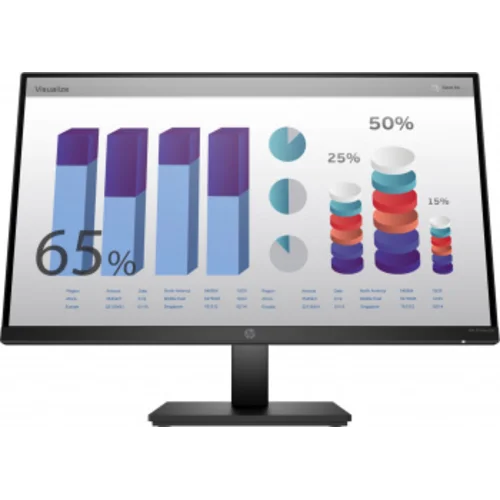 Монитор HP 23.8" P24q G4 черный IPS LED 5ms 16:9 HDMI HAS Piv 250cd 178гр/178гр 2560x1440 60Hz VGA Q