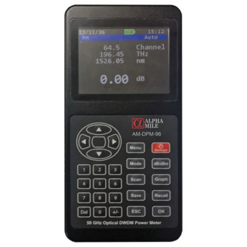 Измеритель оптической мощности Alpha Mile DWDM, 96 каналов