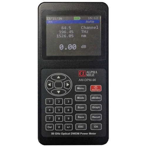 Измеритель оптической мощности Alpha Mile DWDM, 96 каналов