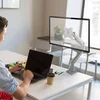 Кронштейн для мониторов Arm Media LCD-T35 серебристый 17"-34" макс.9кг настольный поворот и наклон в