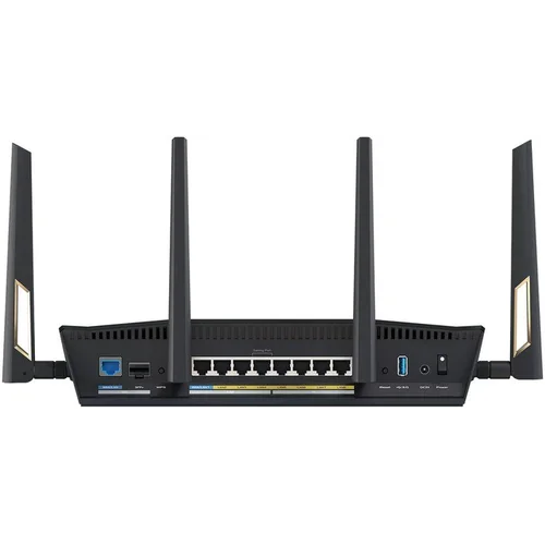 Маршрутизатор ASUS RT-BE88U (RT-BE88U/EU) WiFi 7 10G 4х2.5G USB 1376+5764Mbps 5GHz/2.4GHz